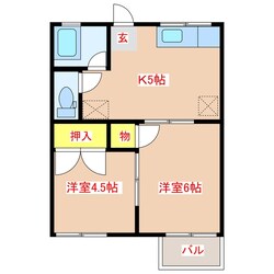 キリンガドーの物件間取画像